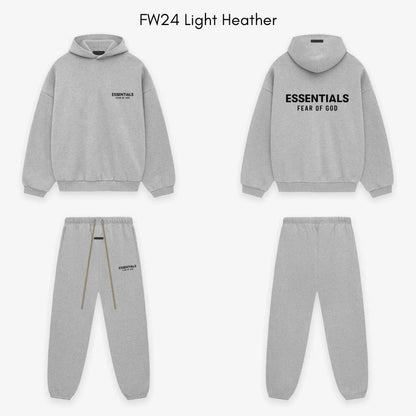 Fear of God Essentials FW24 Light Heather Full set